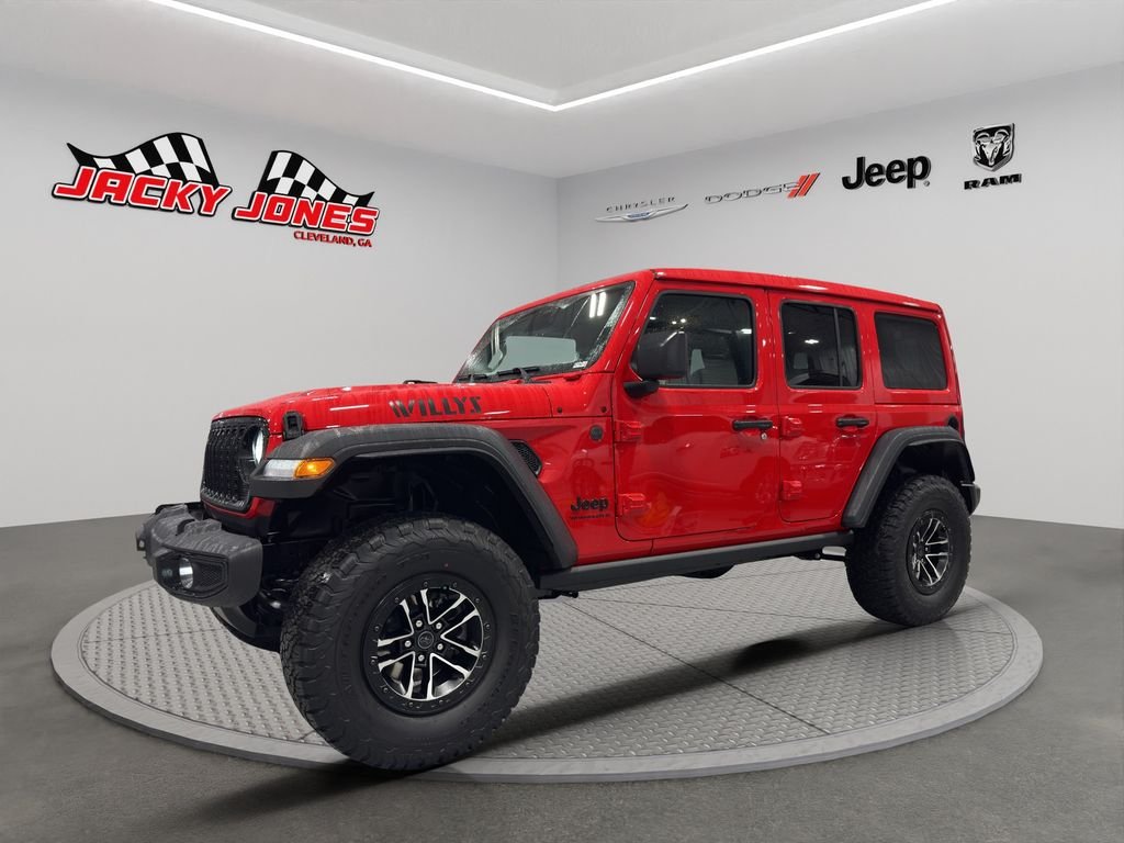 New 2026 Firecracker Red Clearcoat Jeep Willys image 1