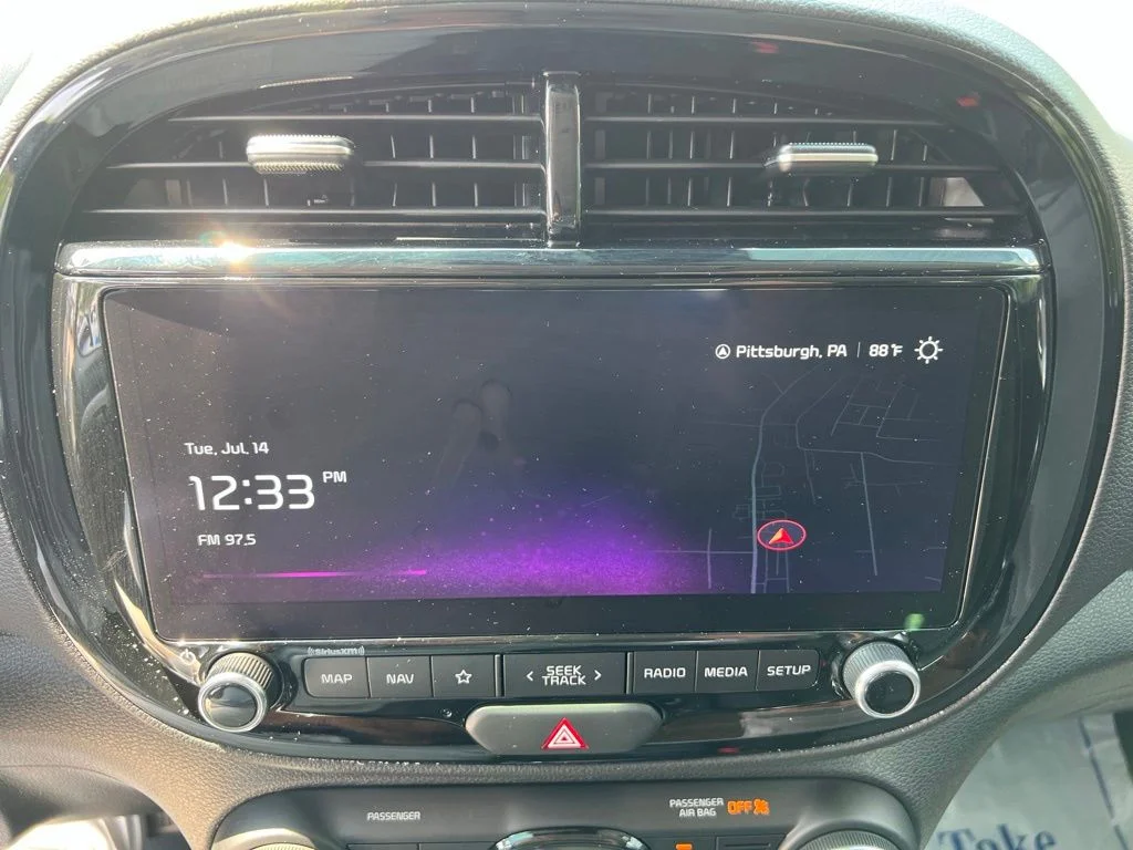 Used 2025 Surf Blue Kia EX image 23