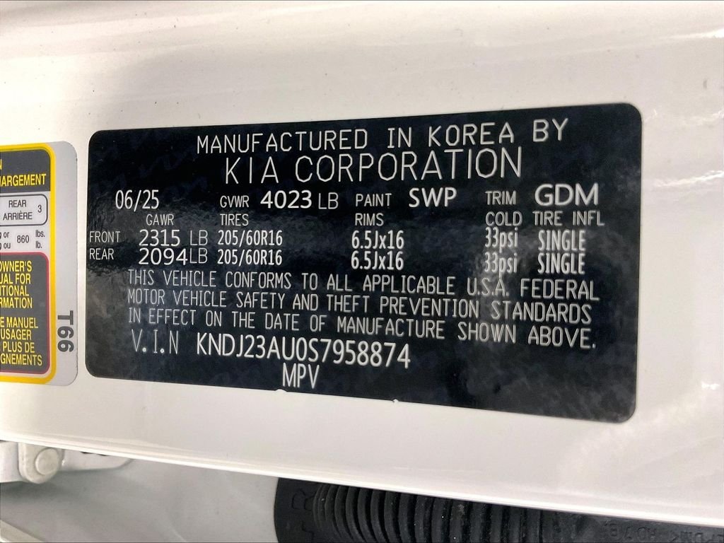 Used 2025 White Kia LX image 36