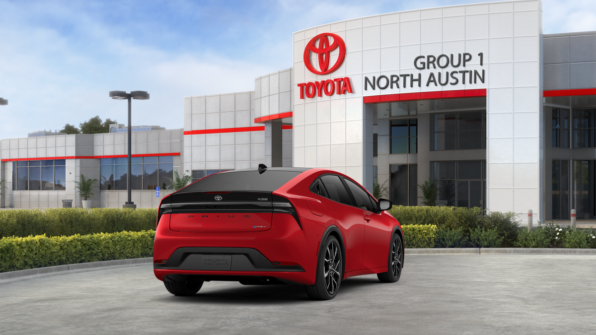 New 2026 Supersonic Red Toyota XSE Premium image 9