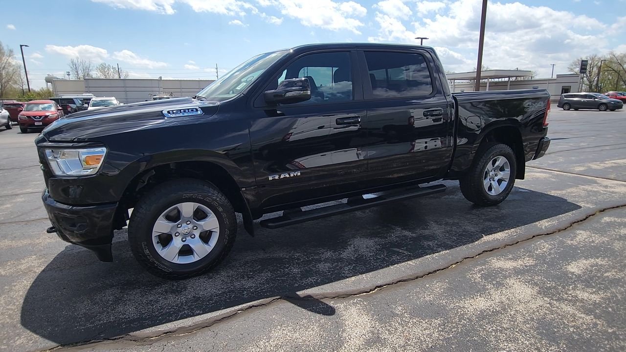Used 2023 Diamond Black Crystal Pearlcoat Ram Big Horn image 4