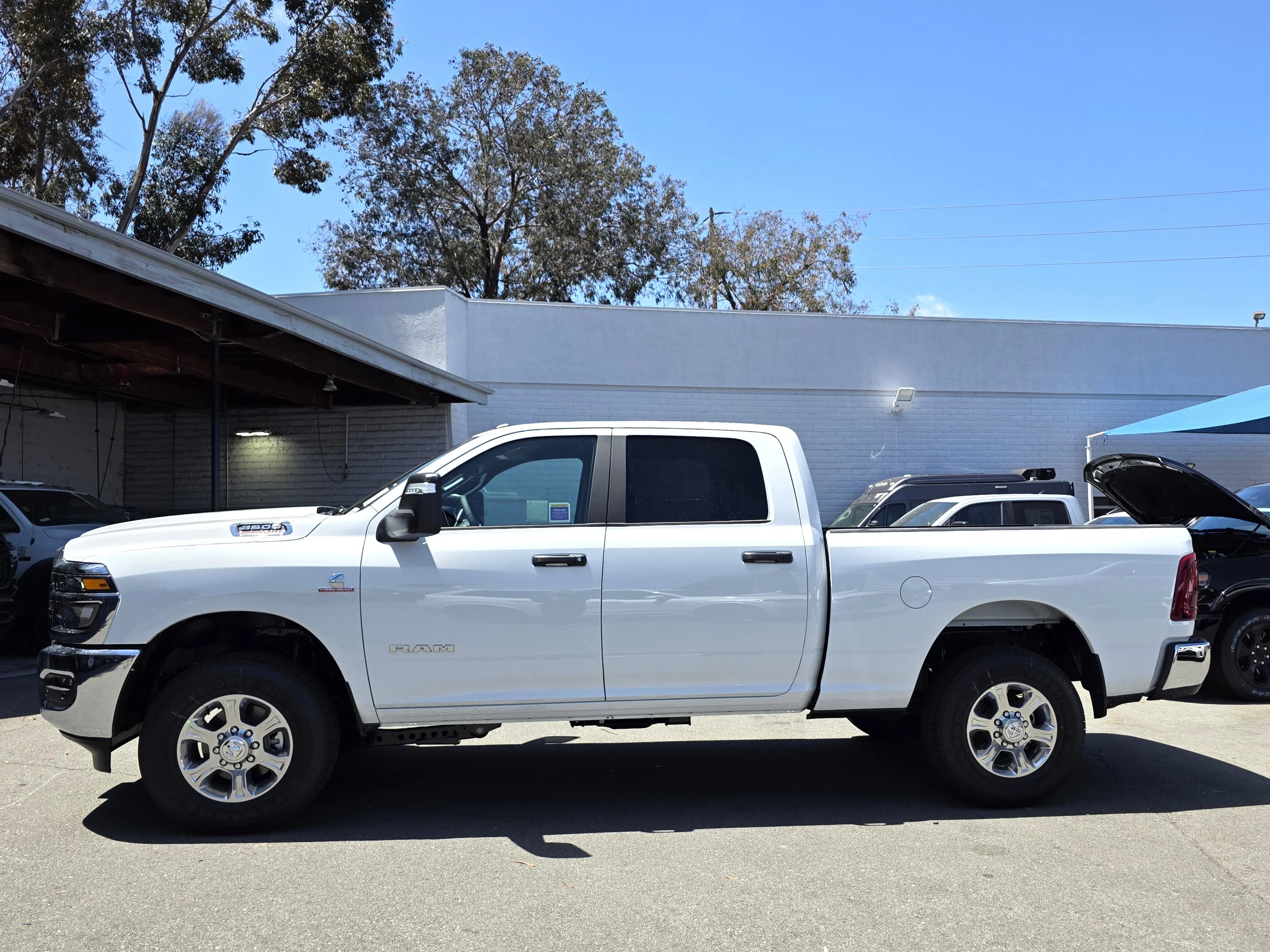 New 2026 Bright White Clearcoat RAM Big Horn image 2