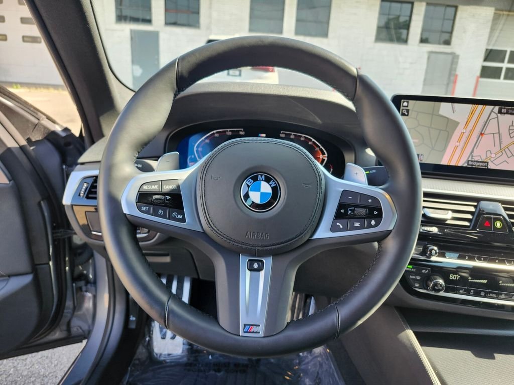 Certified Used 2023 Gray BMW 540i xDrive image 29