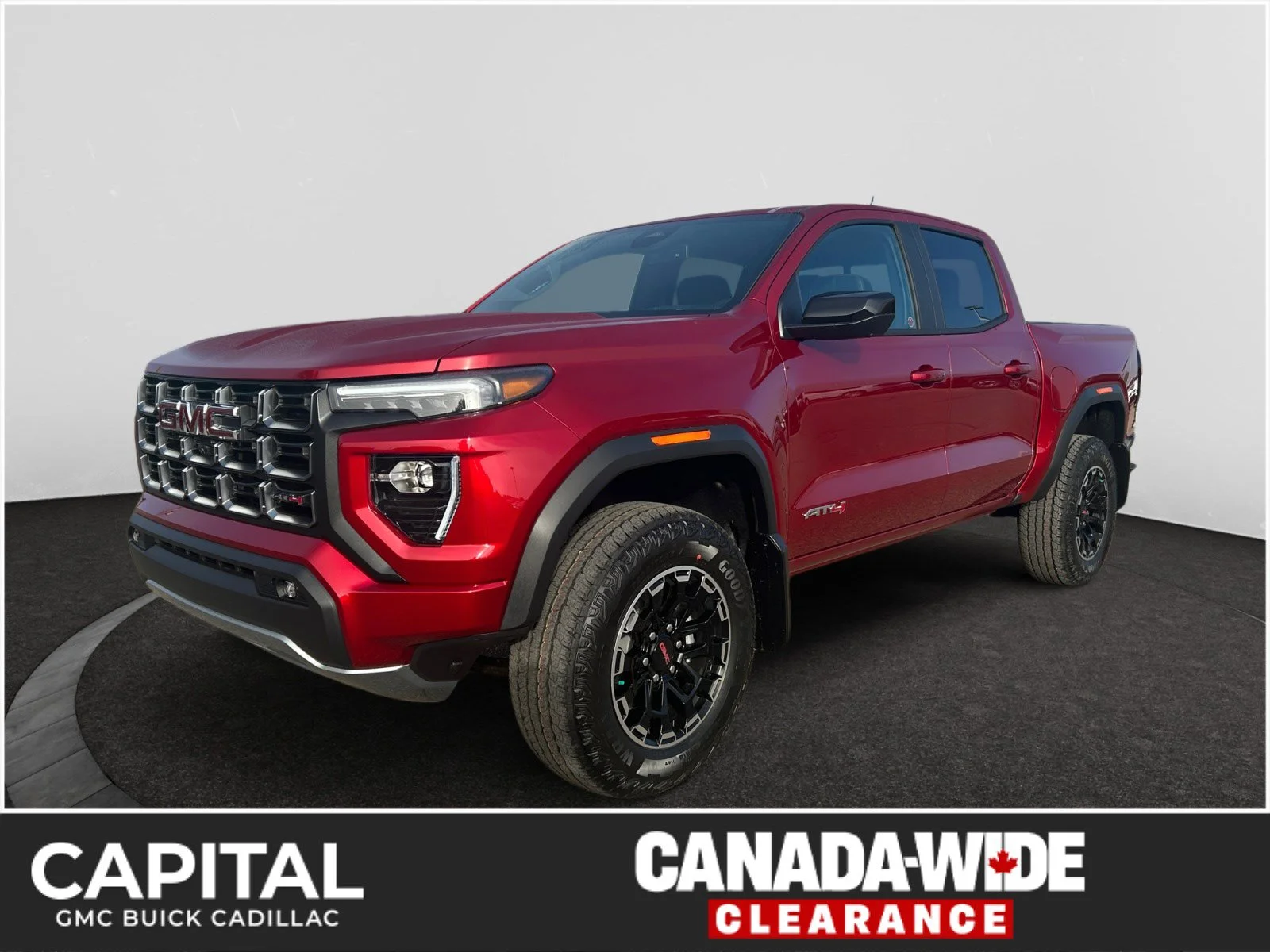 New 2026 Volcanic Red Tintcoat GMC AT4 image 1