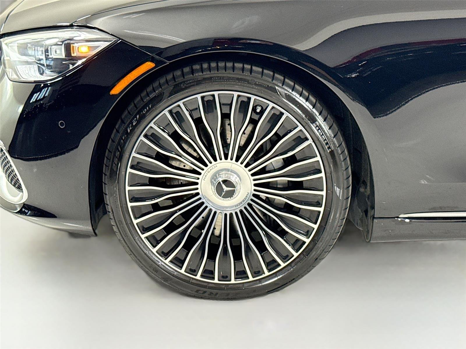 Used 2022 Black Mercedes-Benz Maybach S 580 | Exec Seating | Rear TVs image 48