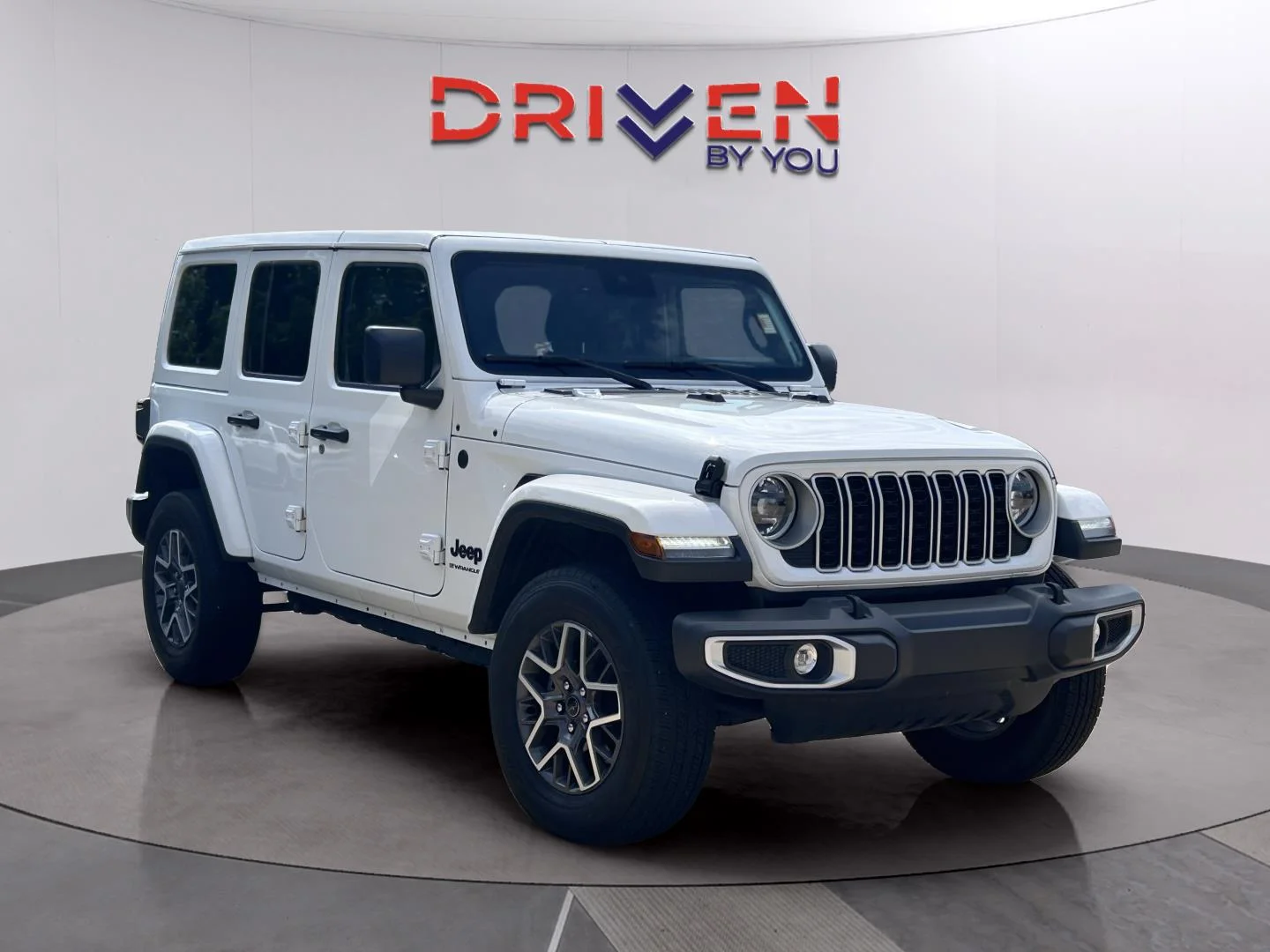 Used 2025 Bright White Clearcoat Jeep Sahara image 7