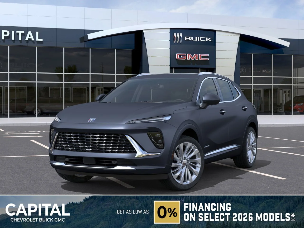 New 2026 Quartz Blue Metallic Buick Avenir image 1