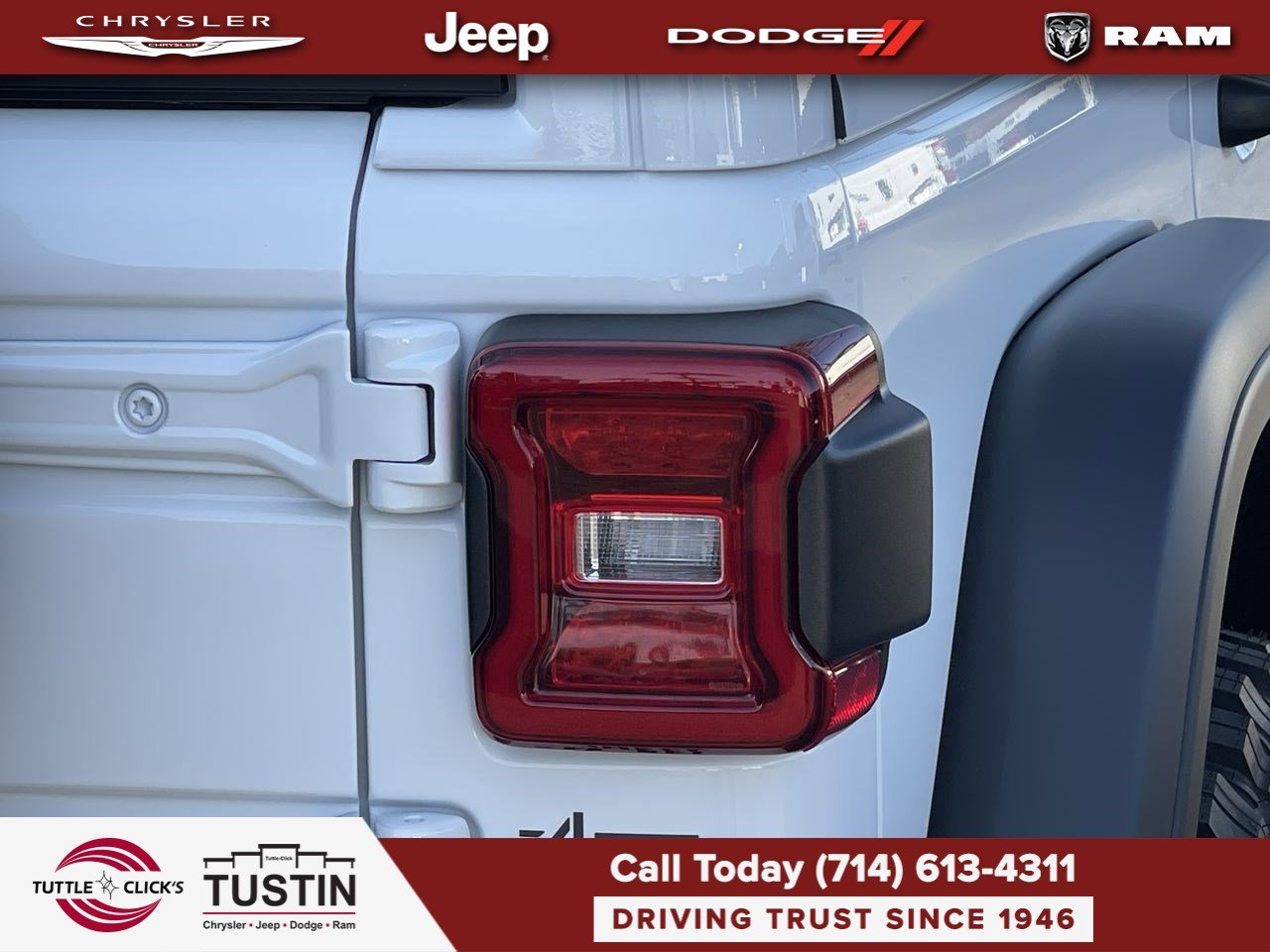 New 2026 Bright White Clear-Coat Exterior Paint Jeep Willys image 9