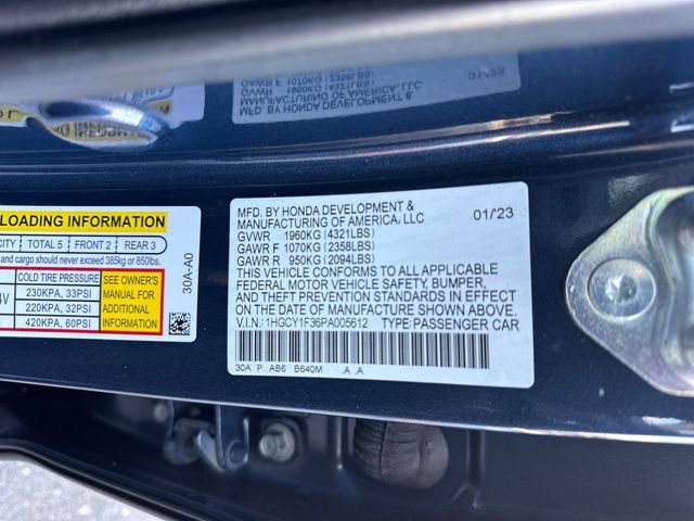 2023 Honda Accord EX - Photo 27