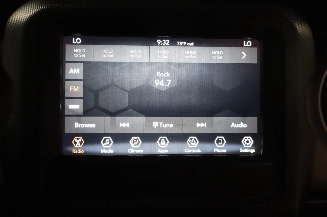 Used 2020 Bright White Clear Coat Jeep Sport S image 18