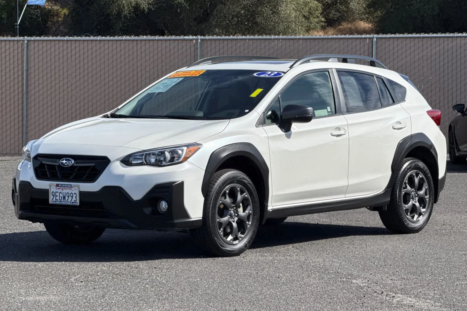 Certified Used 2023 Crystal White Pearl Subaru Sport image 7