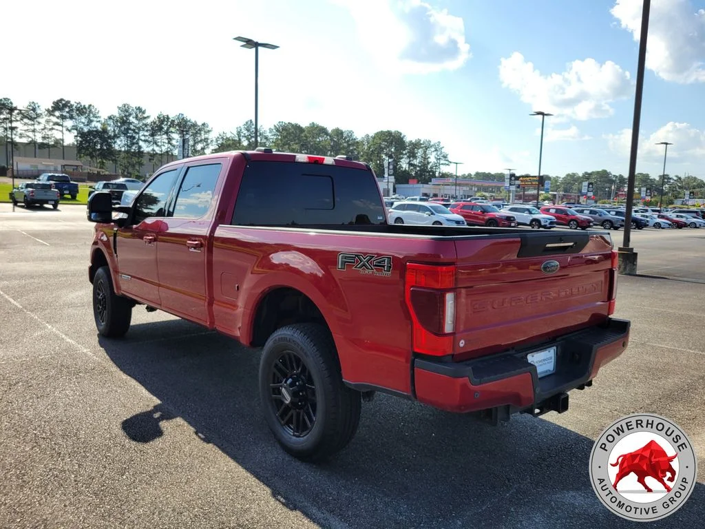 Used 2022 Red Ford Lariat image 4