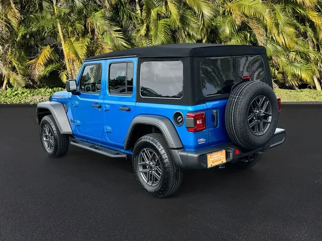 Used 2024 Blue Jeep Sport S image 8