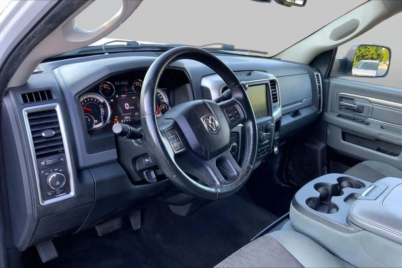 Used 2017 Bright White Clearcoat Ram Big Horn image 15