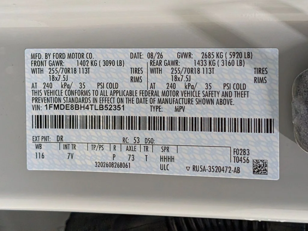 New 2026 Avalanche Gray Ford Outer Banks® image 25