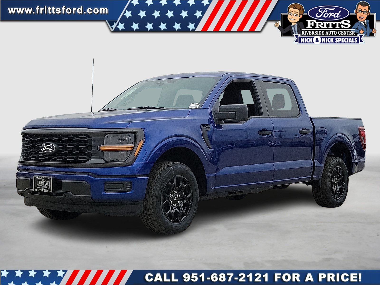 New 2026 Argon Blue Metallic Ford STX® image 1