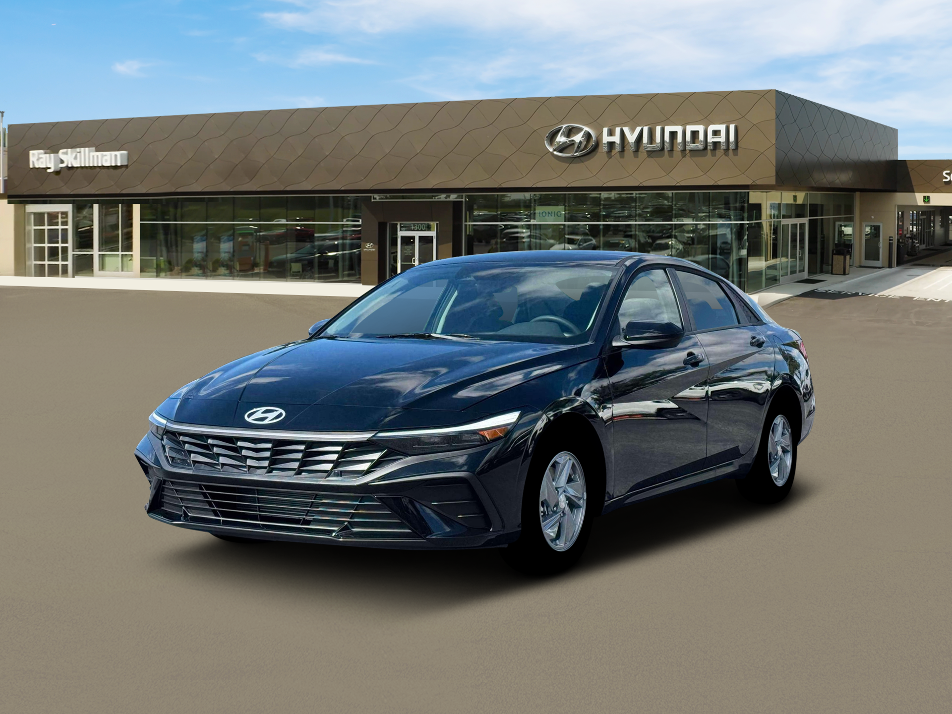 New 2026 Abyss Black Hyundai SE image 2