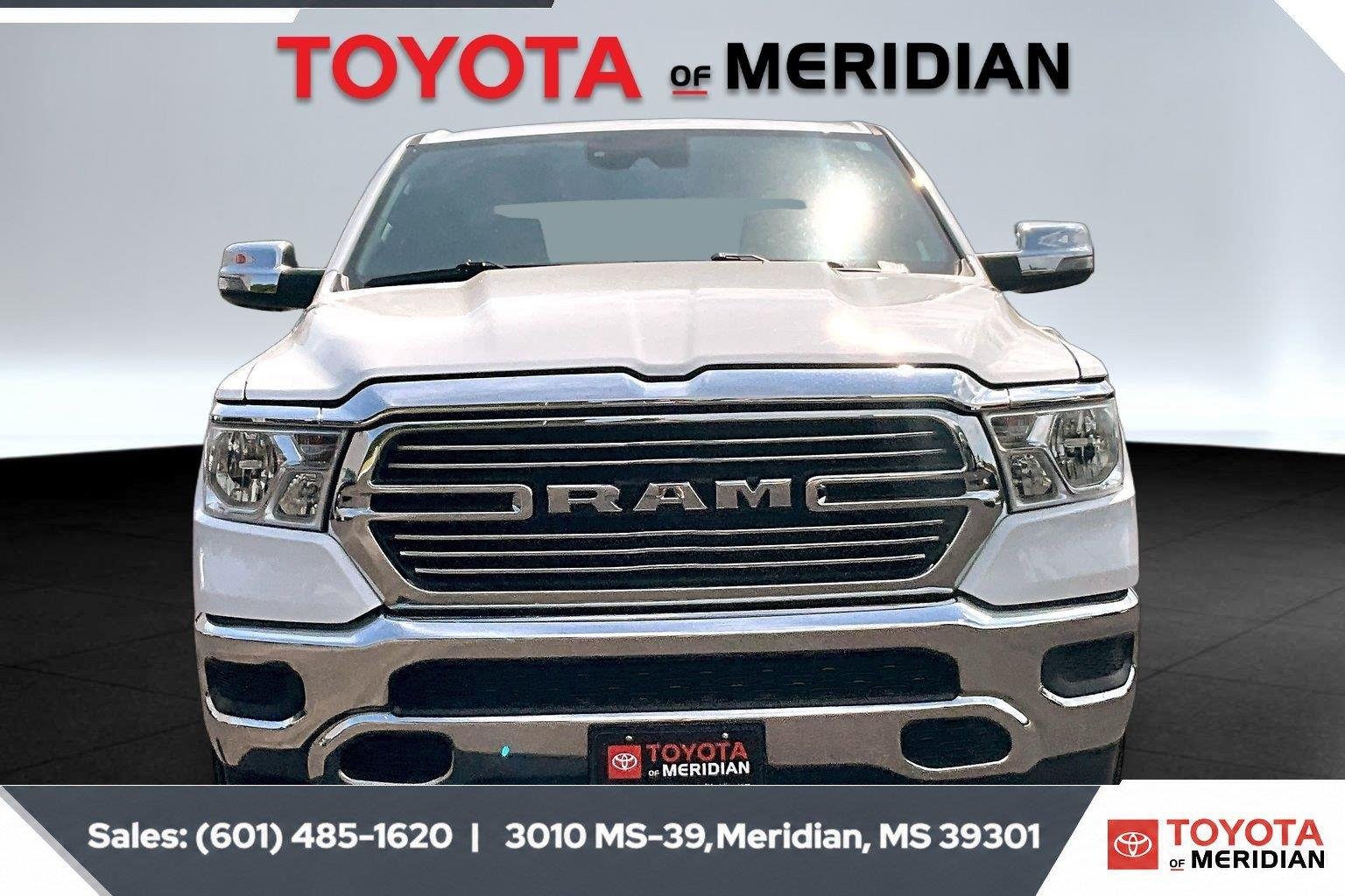 Used 2023 Bright White Clearcoat Ram Laramie image 3