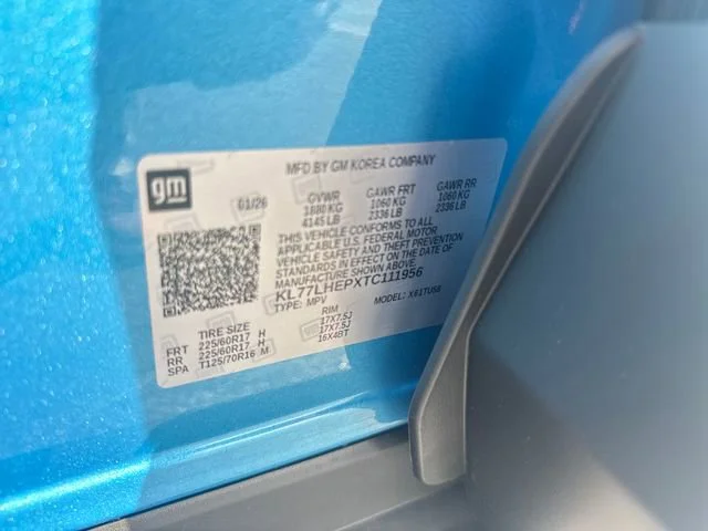 New 2026 Marina Blue Metallic Chevrolet LT image 32