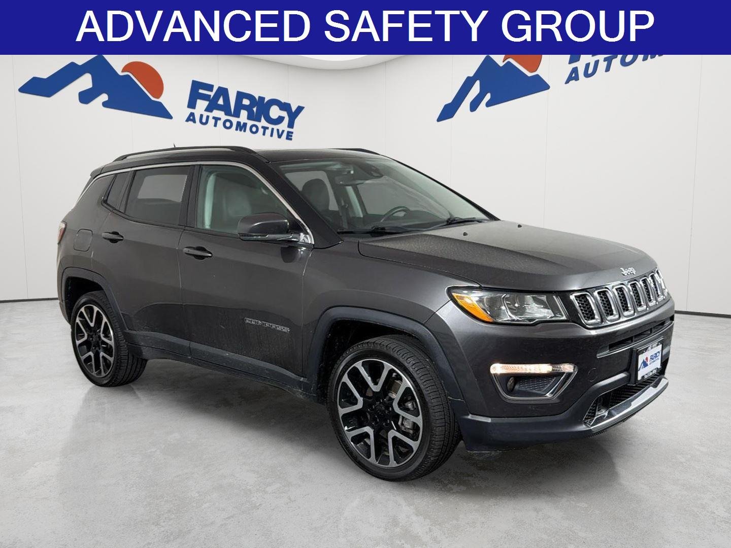 Used 2019 Granite Crystal Metallic Clearcoat Jeep Limited image 2