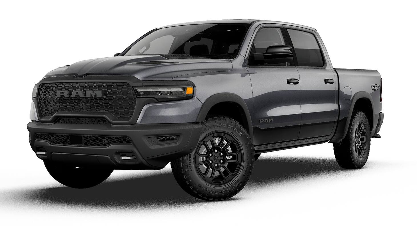 New 2027 Granite Crystal Metallic Clear-Coat Exterior Paint RAM REBEL image 13