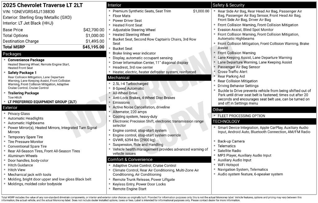 Used 2025 Gray Chevrolet LT image 40