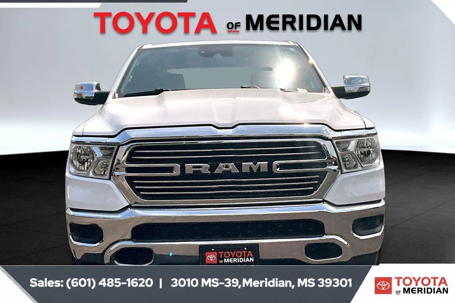 Used 2023 Bright White Clearcoat Ram Laramie image 3