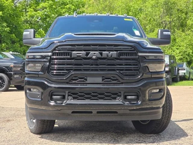 New 2026 Diamond Black Crystal Pearlcoat Ram Laramie image 3