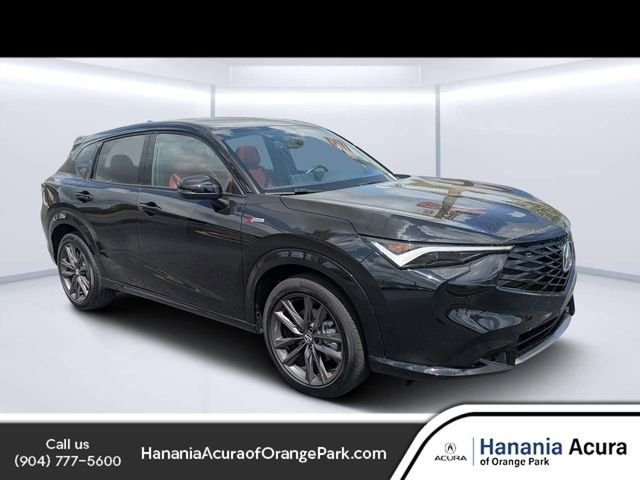 Used 2025 Crystal Black Pearl Acura A-Spec Package image 1