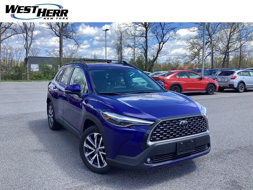 Used 2023 Blue Toyota XLE image 1