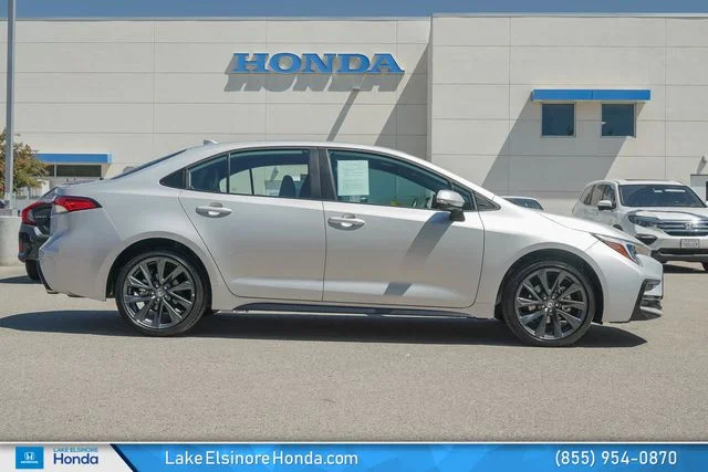 Used 2026 Classic Silver Metallic Toyota SE image 6