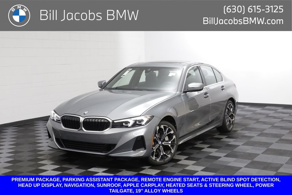 Certified Used 2025 Skyscraper Grey Metallic BMW 330i xDrive image 1