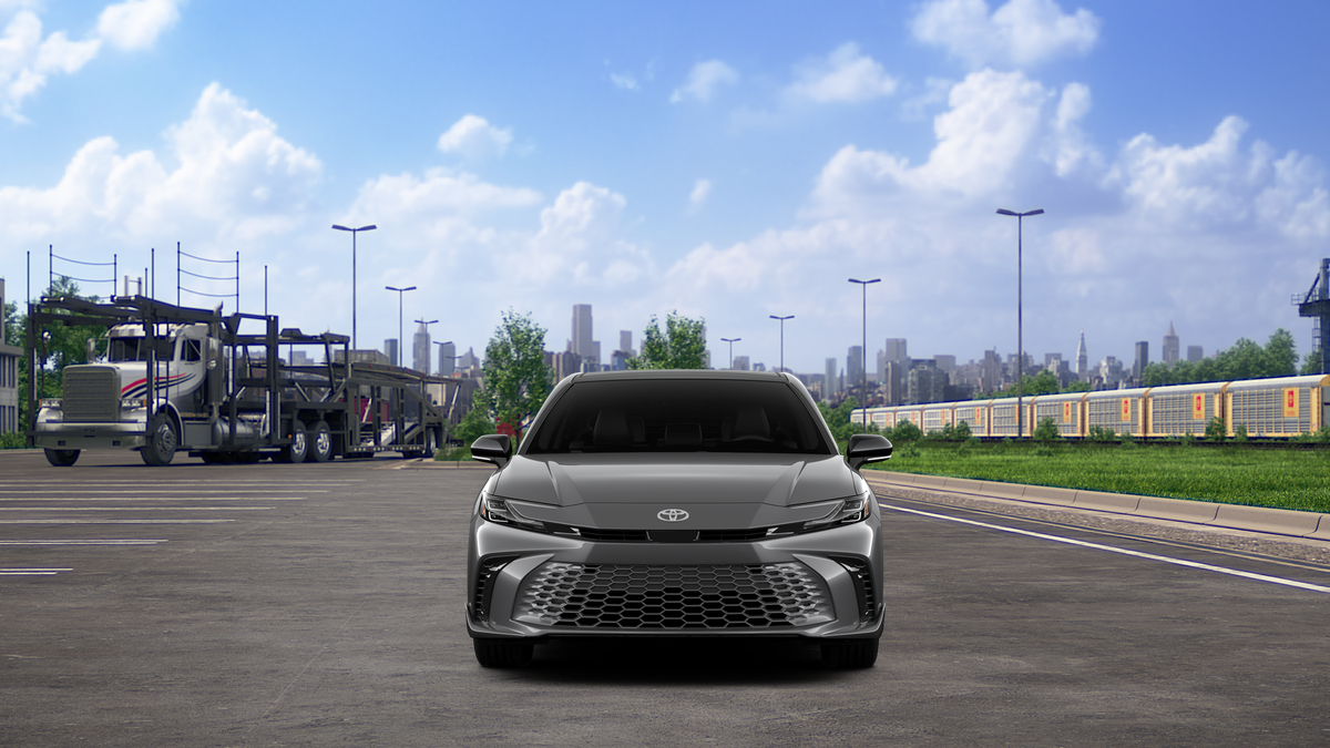 New 2026 Heavy Metal with Midnight Black Metallic roof Toyota XSE image 17