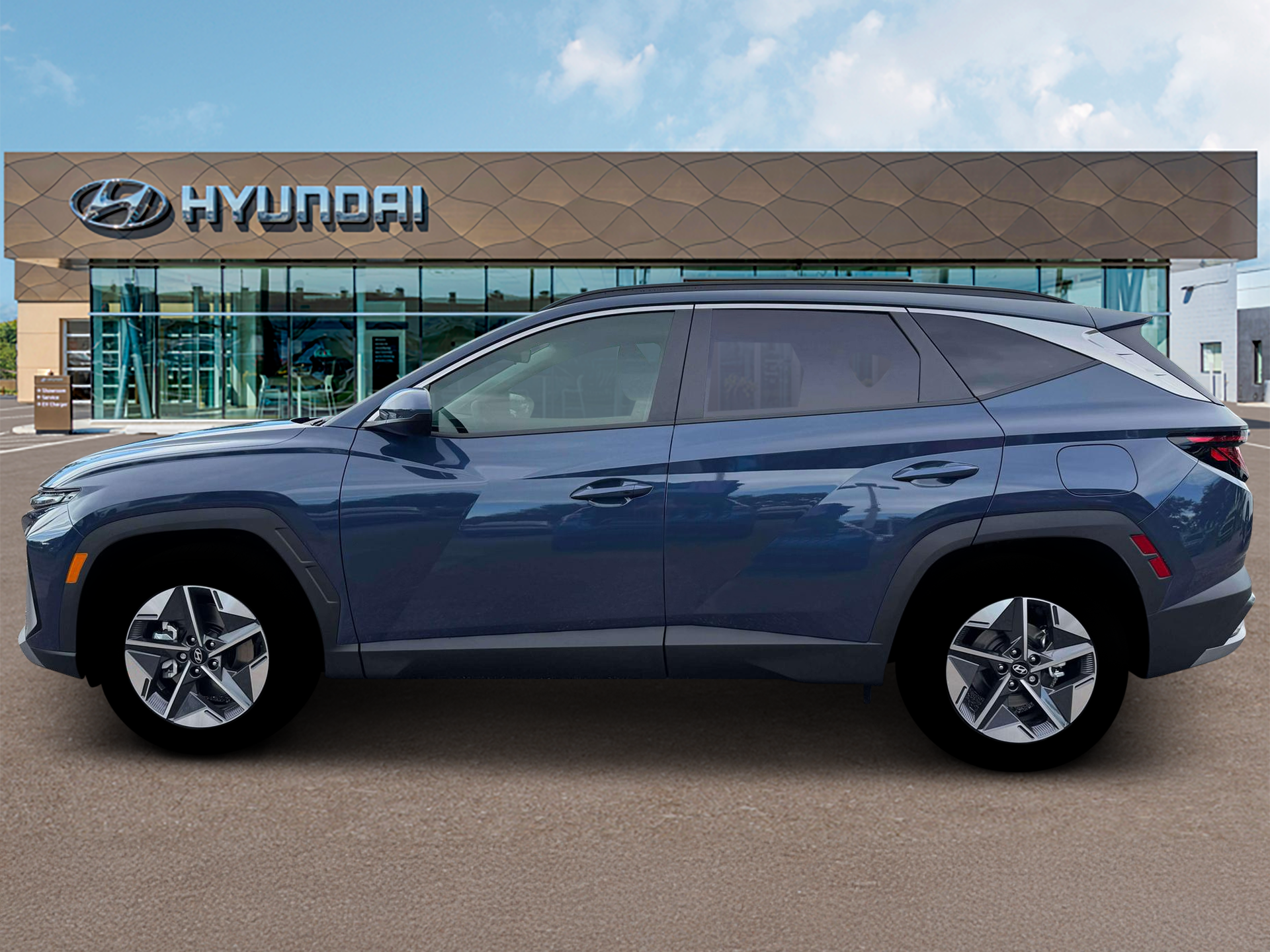 New 2026 Blue Hyundai SEL Plus FWD image 3