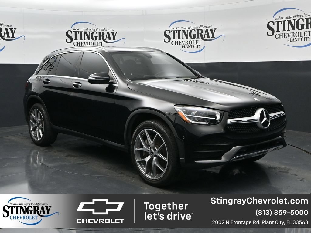 Used 2020 Black Mercedes-Benz GLC 300 image 1