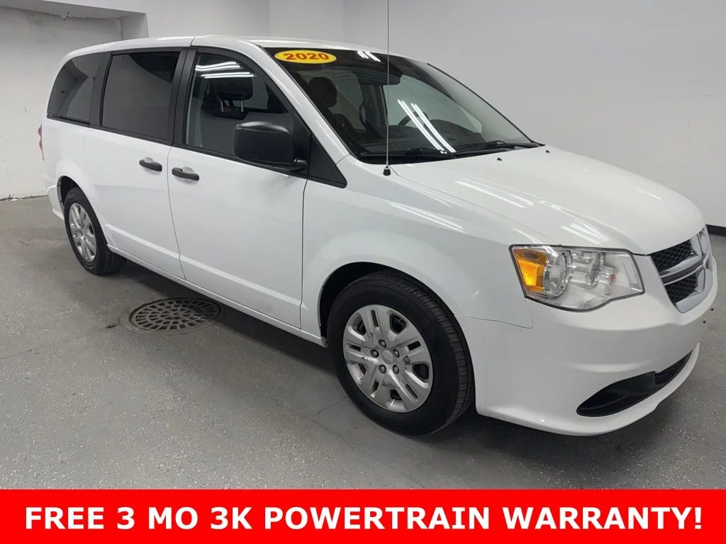 Used 2020 Dodge Grand Caravan SE with VIN 2C4RDGBG5LR228245 for sale in Clare, MI
