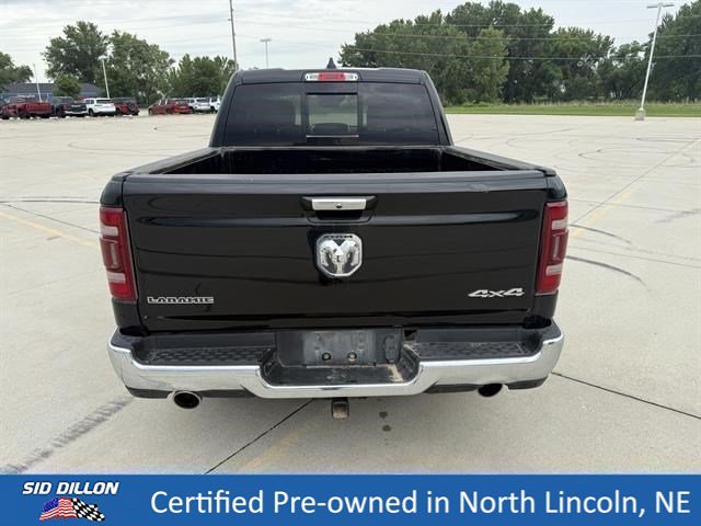 Used 2022 Diamond Black Crystal Pearlcoat Ram Laramie image 5