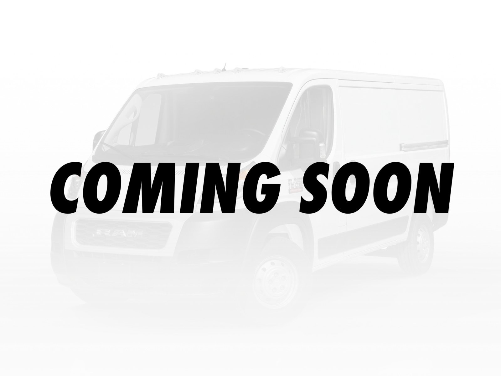 2020 RAM ProMaster Cargo Van