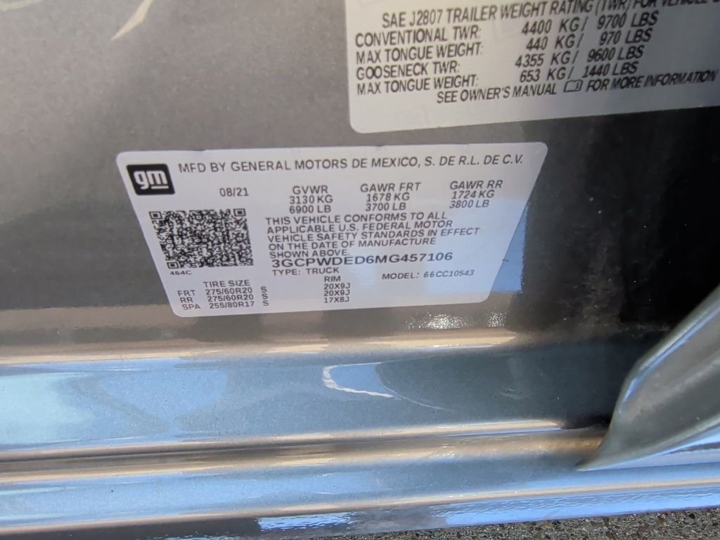 Used 2021 Gray Chevrolet RST image 51
