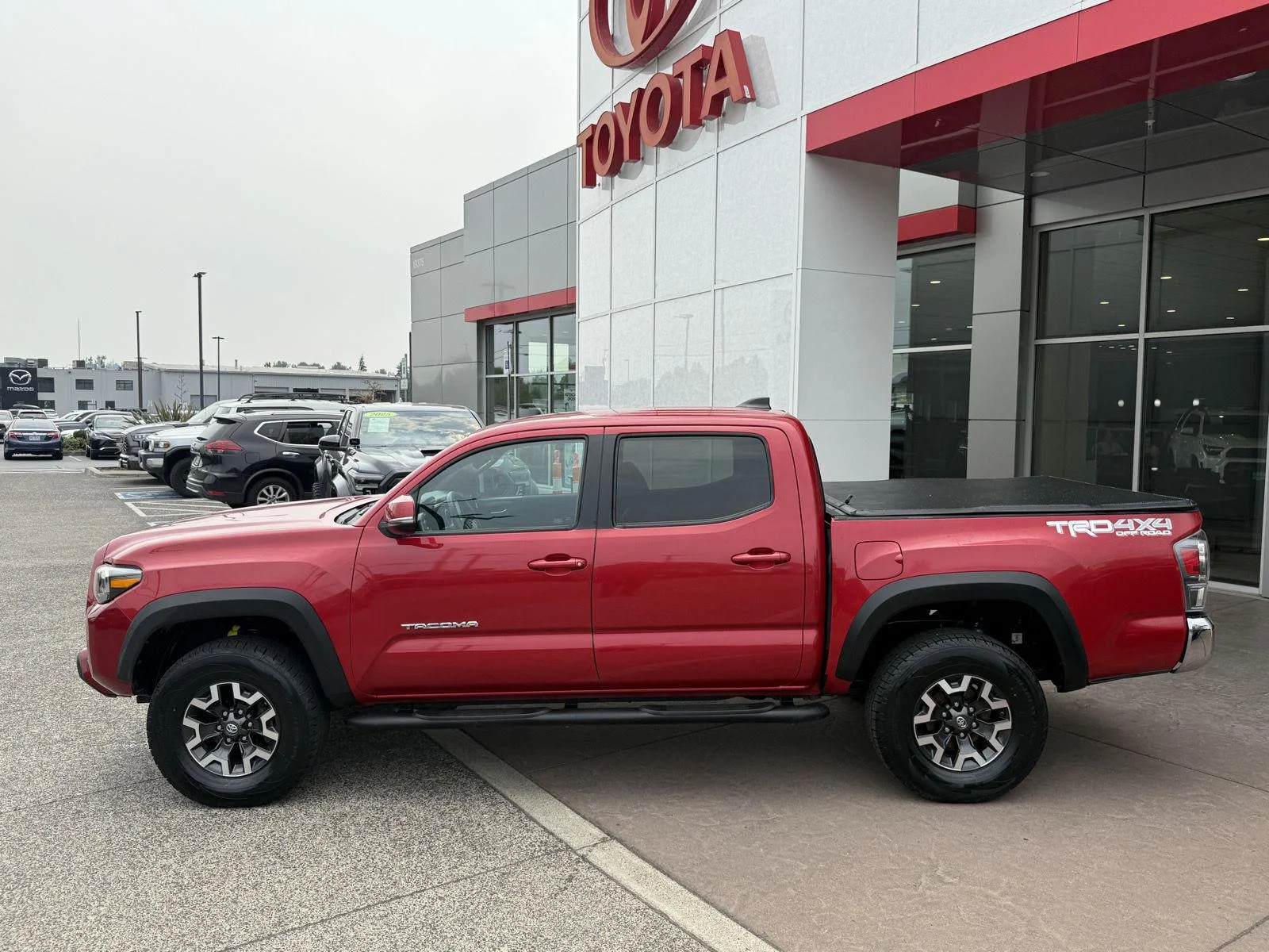 Used 2020 Barcelona Red Metallic Toyota TRD Off Road image 3
