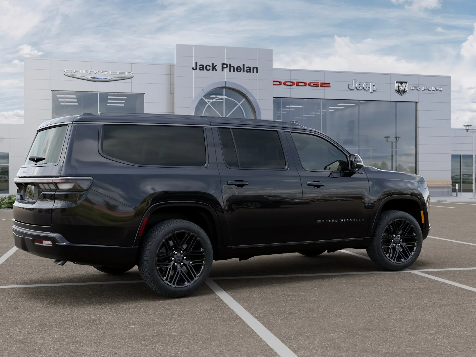 New 2026 High Gloss Black Exterior Paint Jeep Limited Reserve image 4