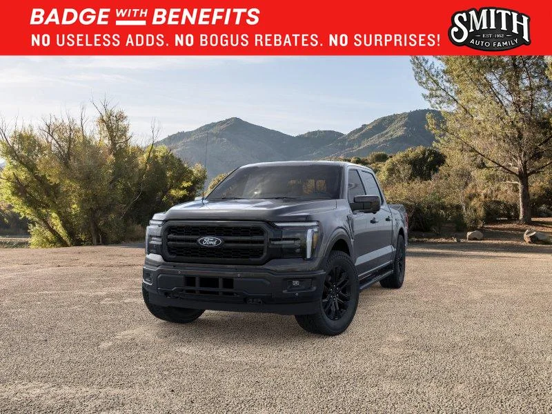 New 2026 Agate Black Metallic Ford Lariat® image 3