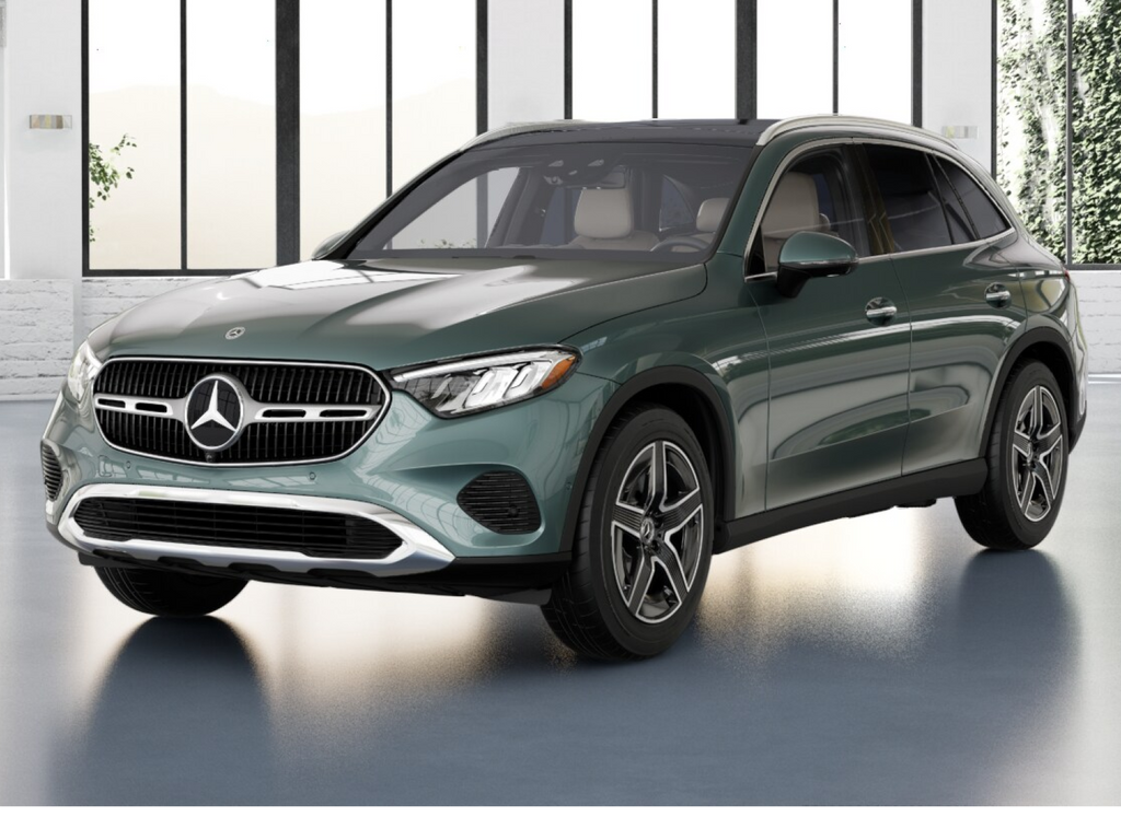 New 2027 Verde Silver Metallic Mercedes-Benz GLC 300 image 1