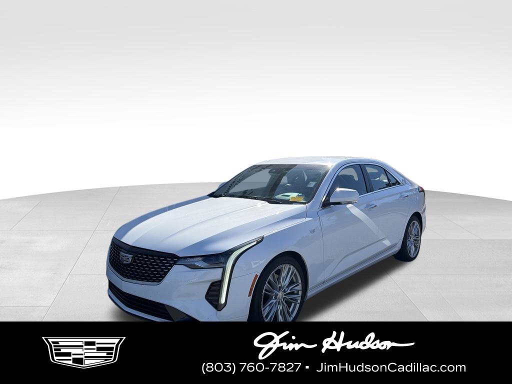 Used 2021 White Cadillac Premium Luxury image 1