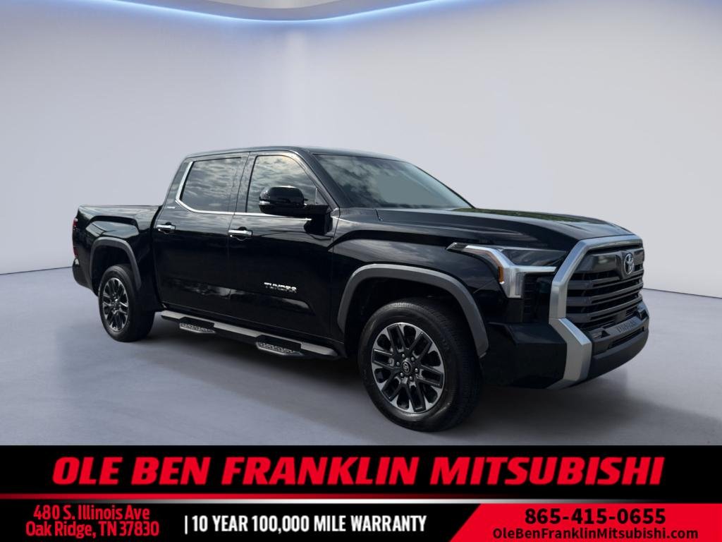 Used 2025 Midnight Black Metallic Toyota Limited image 1