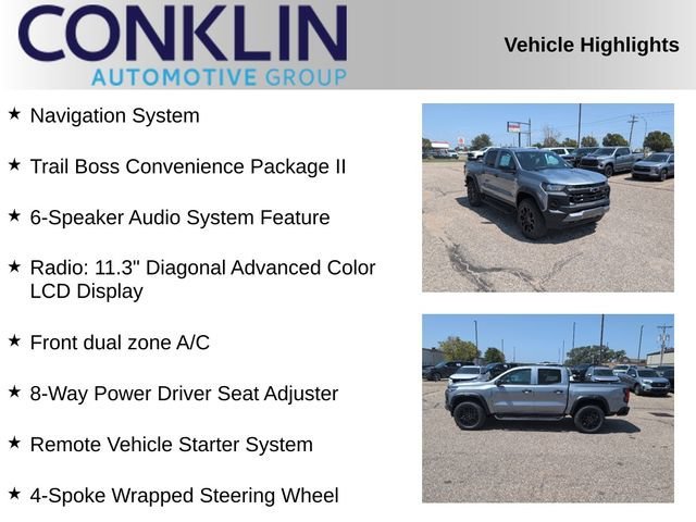 New 2026 Sterling Gray Metallic Chevrolet Trail Boss image 2