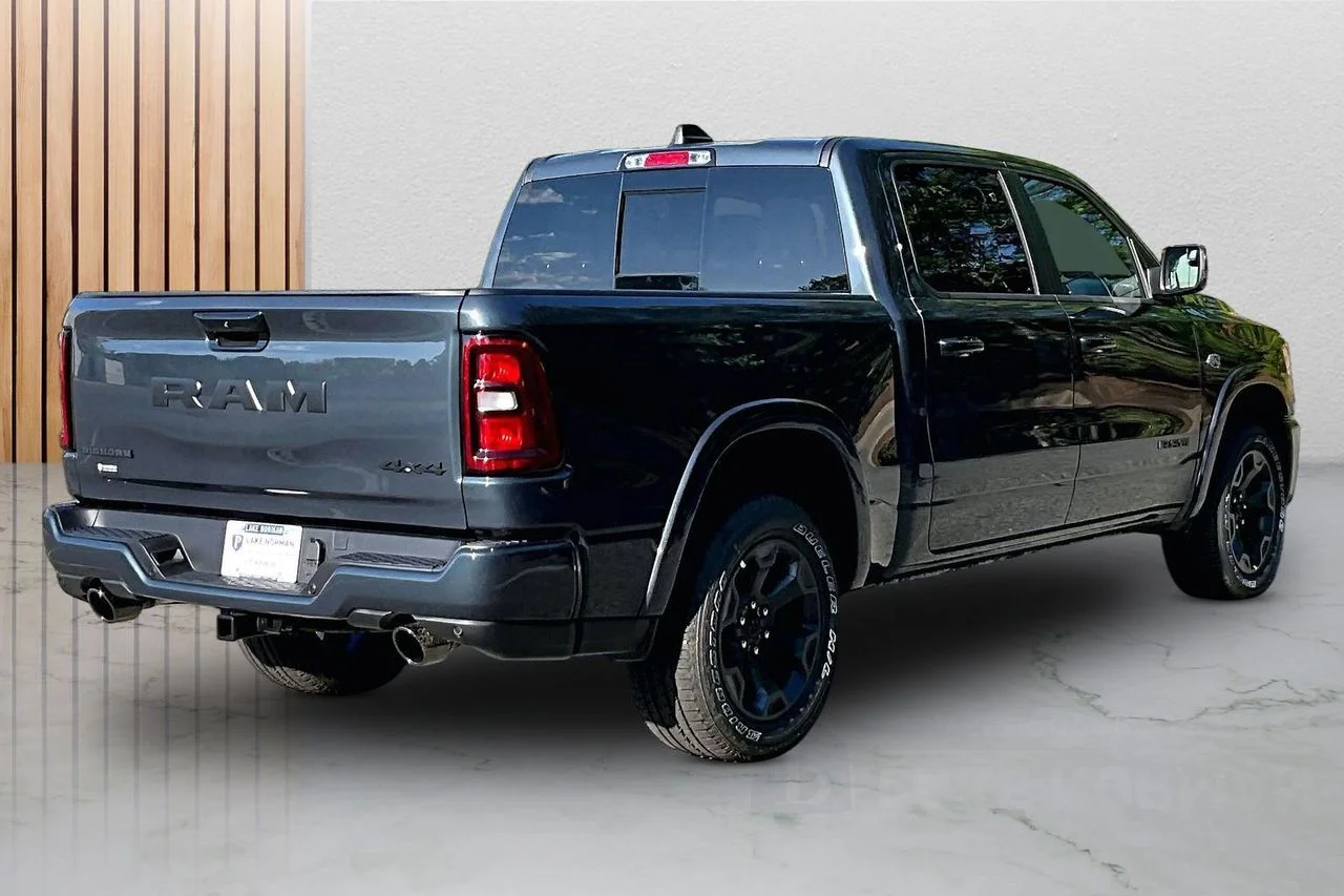 New 2026 Forged Blue Metallic Exterior Paint RAM Big Horn/Lone Star image 8