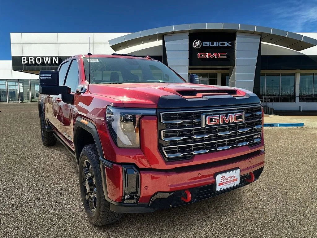 New 2026 Volcanic Red Tintcoat GMC AT4 image 1