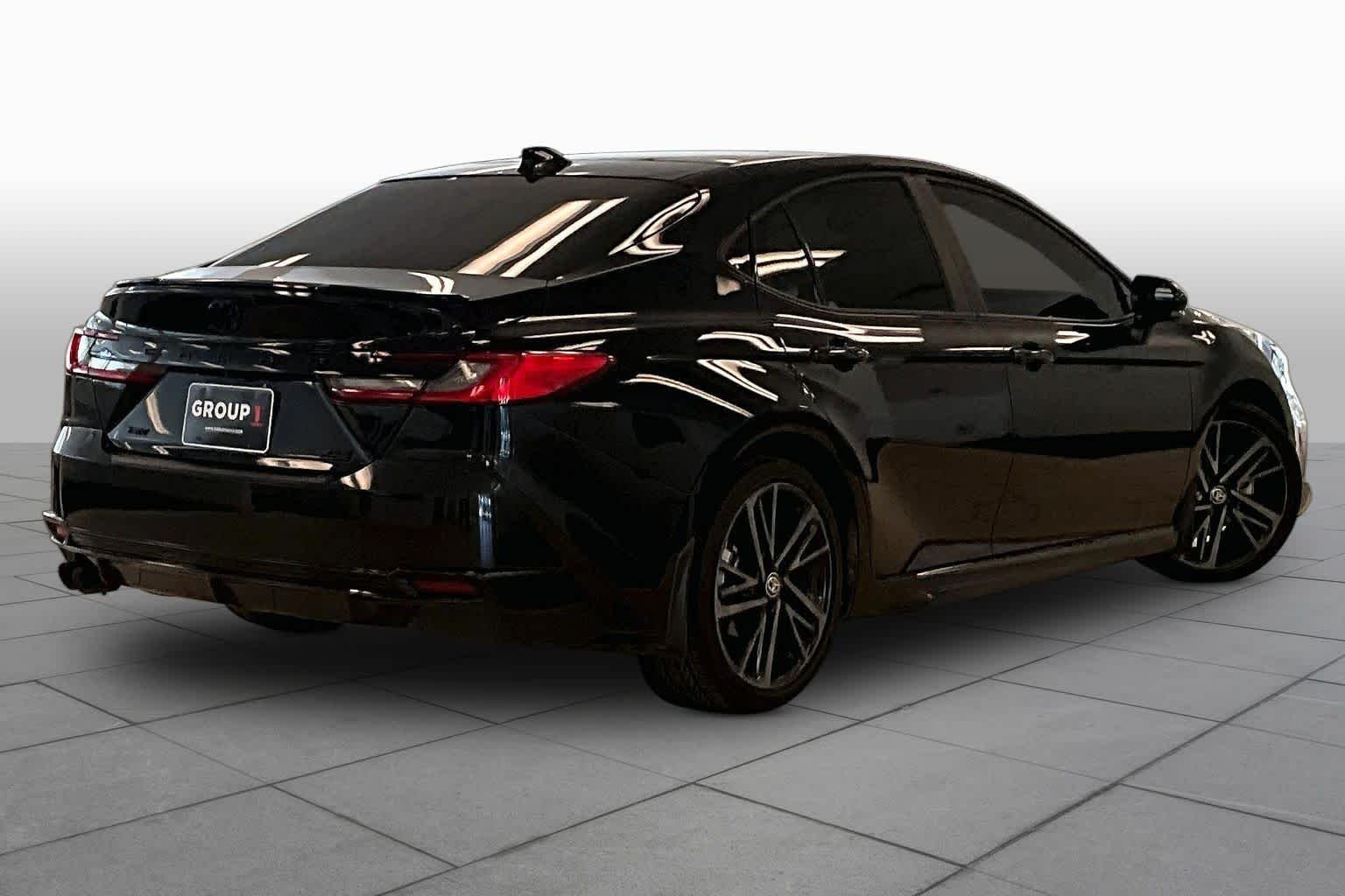 Used 2025 Midnight Black Metallic Toyota XSE image 12