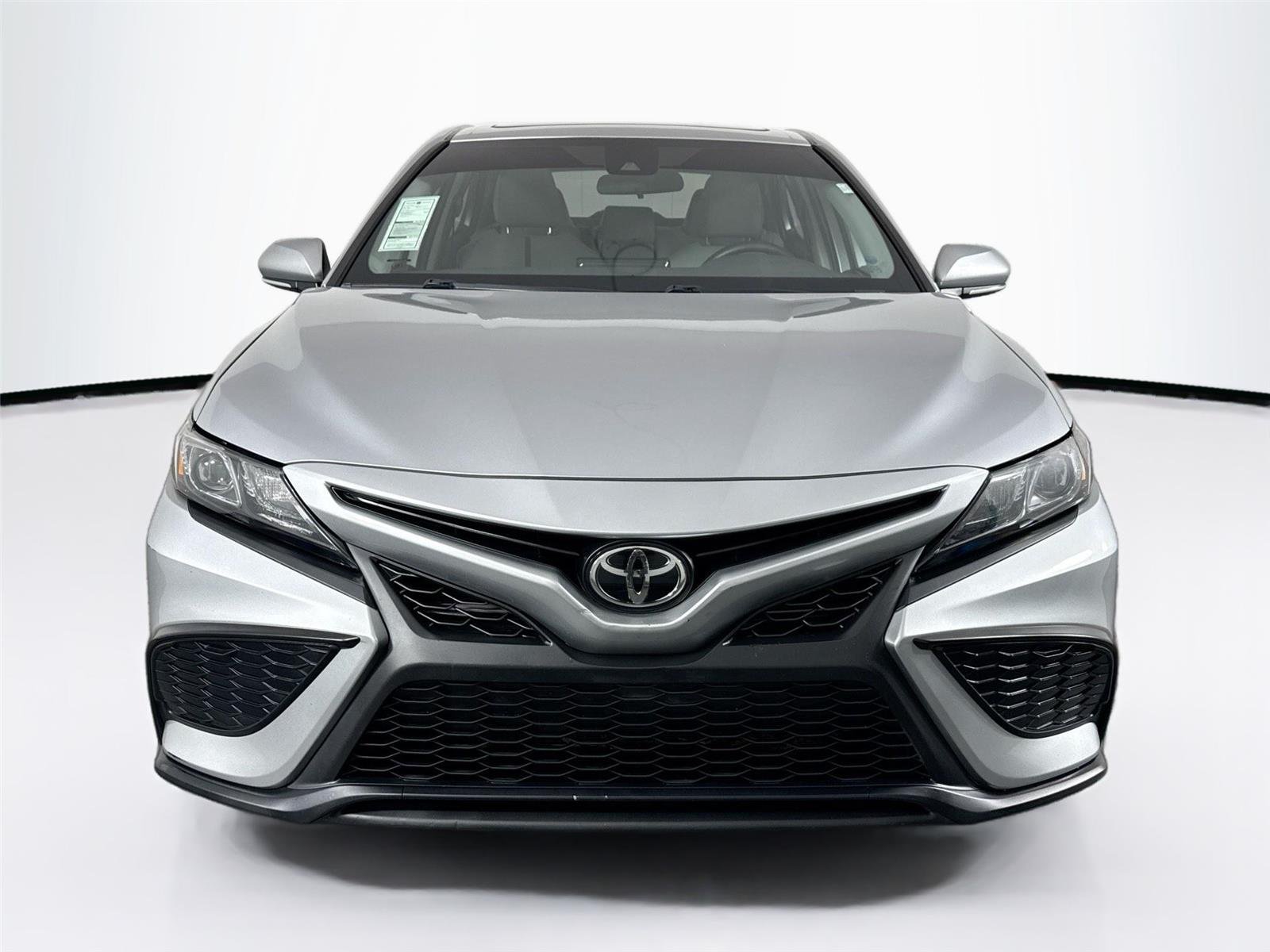 Certified Used 2021 Celestial Silver Metallic Toyota SE image 7